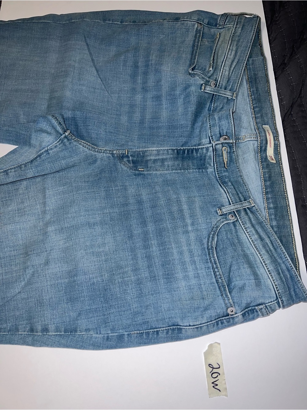 Women’s Light Blue Straight Leg Jeans